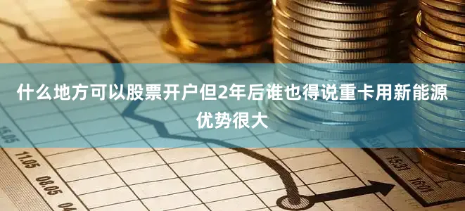 什么地方可以股票开户但2年后谁也得说重卡用新能源优势很大