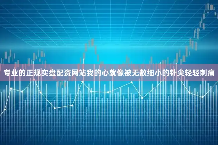 专业的正规实盘配资网站我的心就像被无数细小的针尖轻轻刺痛