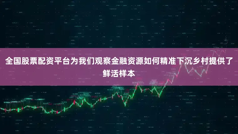 全国股票配资平台为我们观察金融资源如何精准下沉乡村提供了鲜活样本